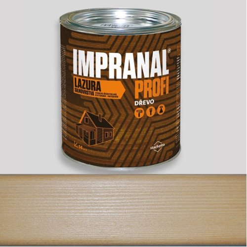 Лак для дерева стойкий НА ВОДНОЙ ОСНОВЕ - IMPRANAL PROFI (дуб)