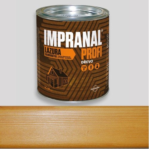 Лак для дерева стойкий НА ВОДНОЙ ОСНОВЕ - IMPRANAL PROFI (пиния)