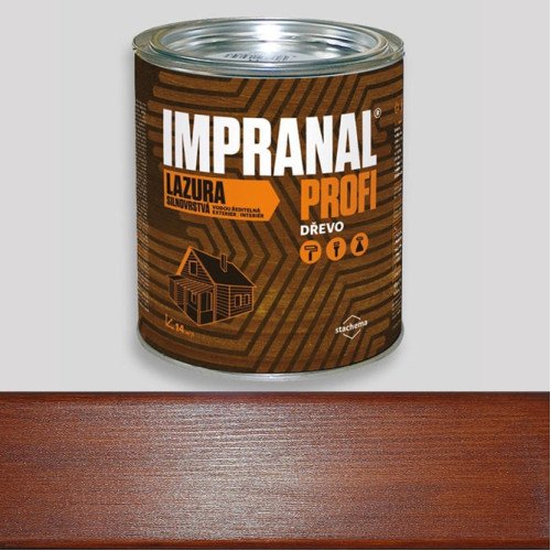 Лак для дерева стойкий НА ВОДНОЙ ОСНОВЕ - IMPRANAL PROFI (тик)