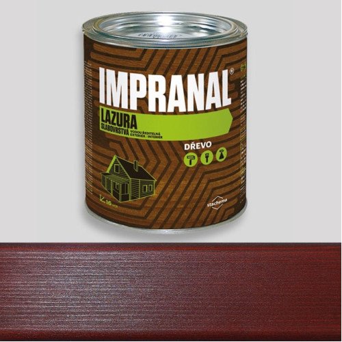 Лак для дерева ⭐ НА ВОДНІЙ ОСНОВІ - IMPRANAL (махагон)