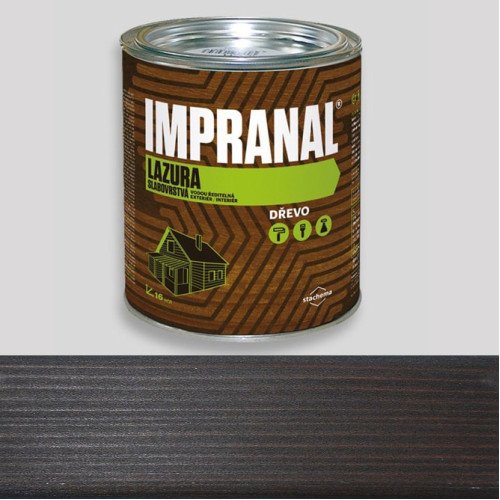 Лак для дерева ⭐ НА ВОДНОЙ ОСНОВЕ - IMPRANAL (палисандр)  