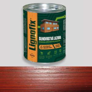 Стойкая лазурь для дерева Lignofix (махагон)